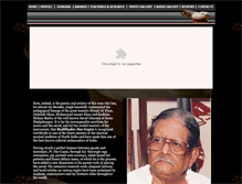 Tablet Screenshot of buddhadevdasgupta.com